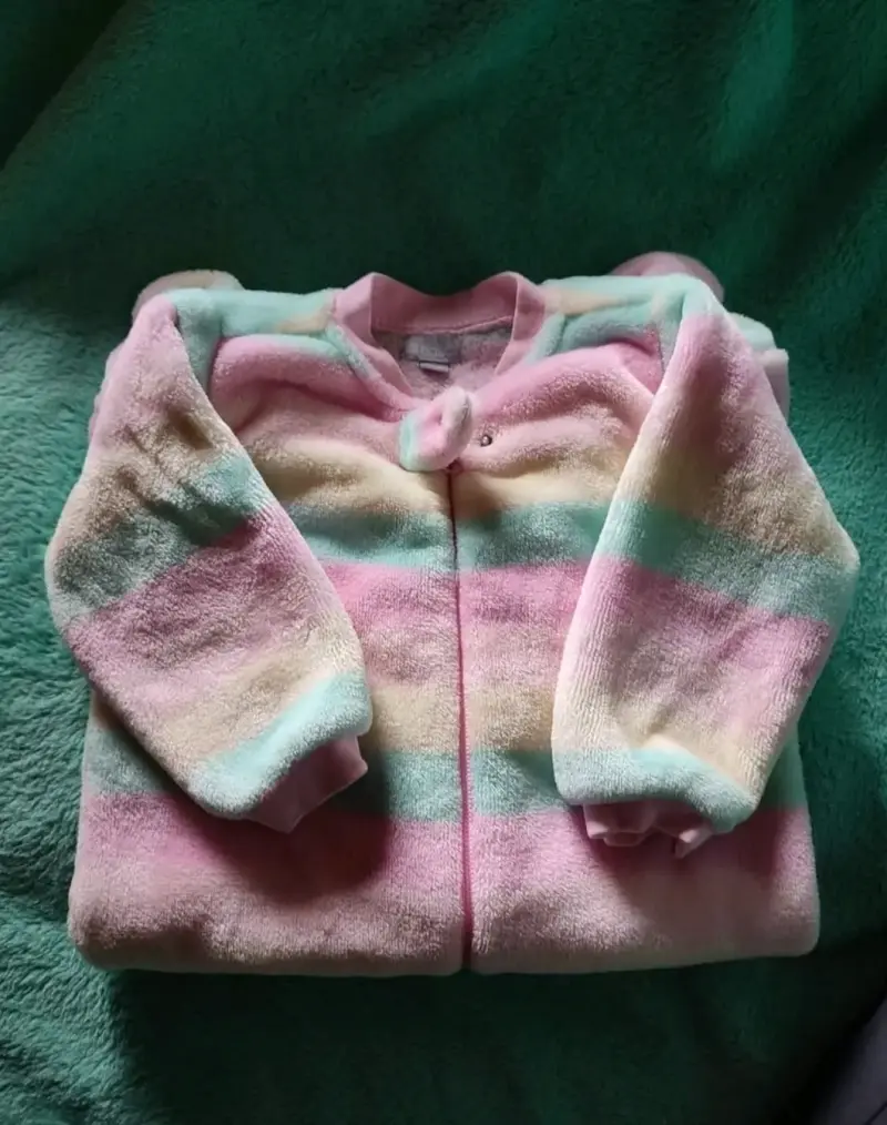 Osito infantil a rayas