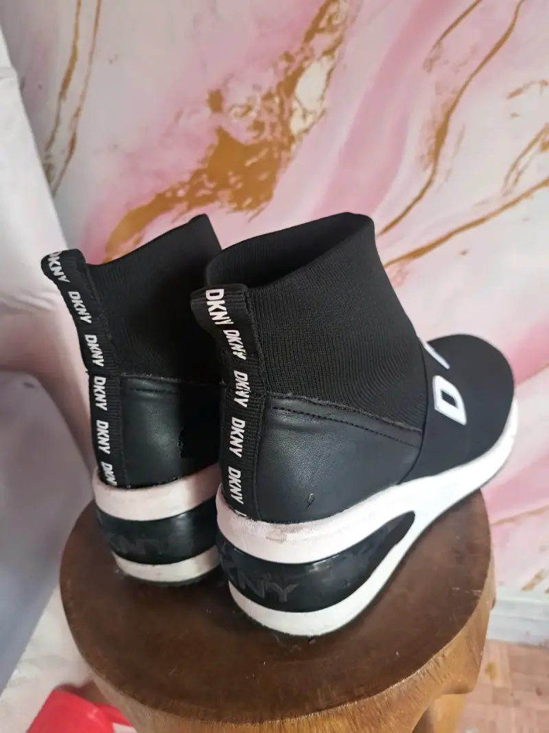 Zapatillas negras deportivas DKNY talla 38 - 6