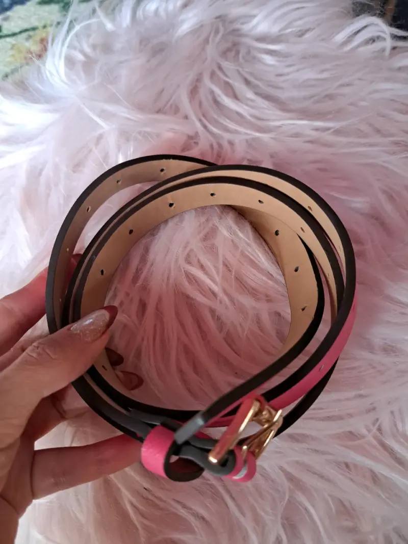 Cinturón rosa Michael Kors - 3