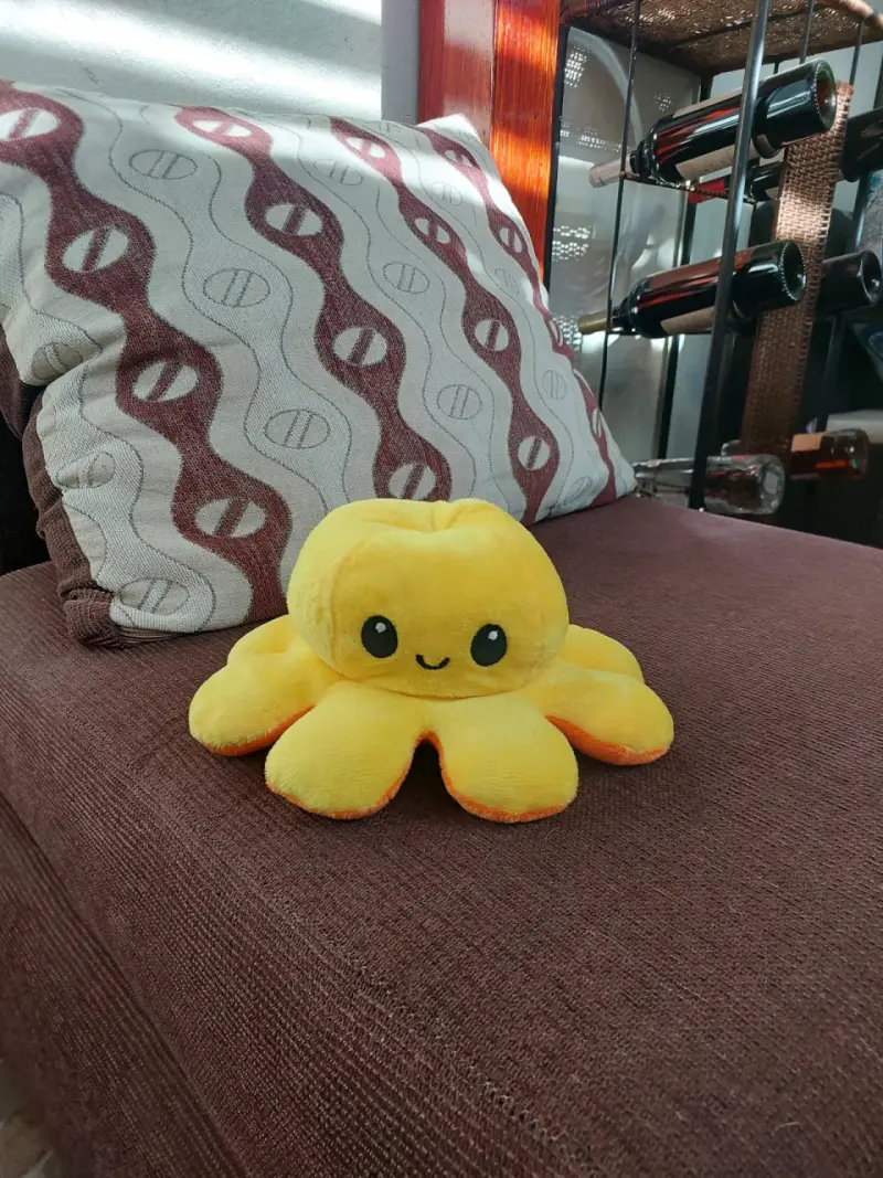 Pulpo de peluche reversible - 2