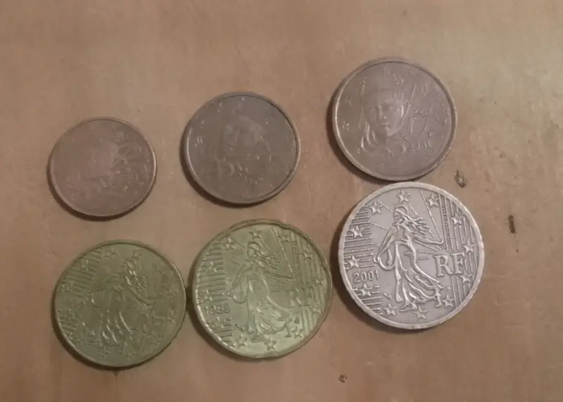 Monedas de Francia serie centimos de euro - 1
