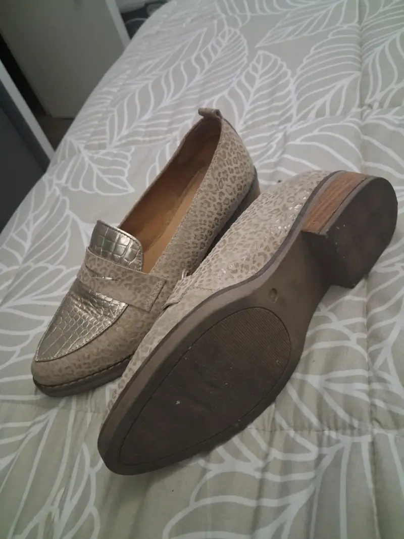 Mocasin mujer cuero estilo formal - 2