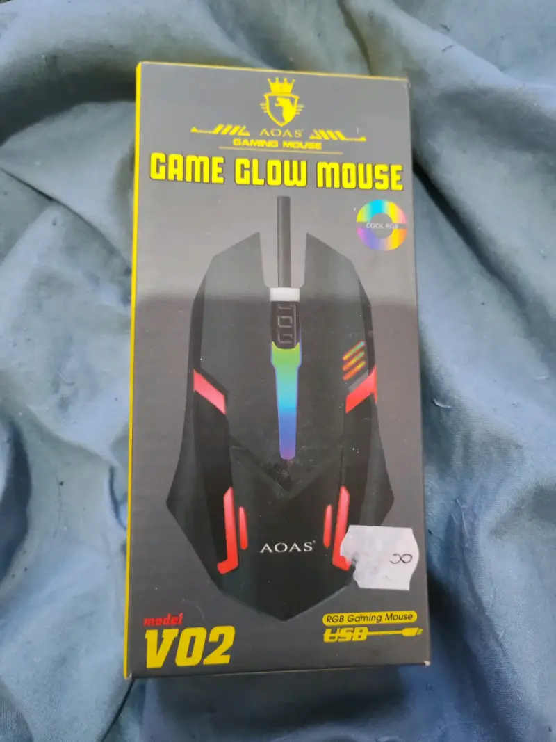 Mouse gamer con luces - 1