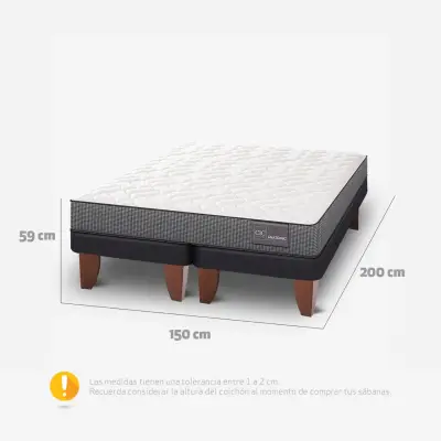 Cama 2 plazas CIC Ortophedic - miniatura 2