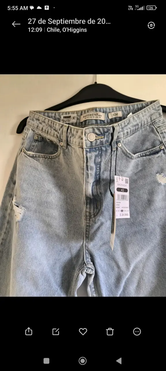Mom jeans basement - 1