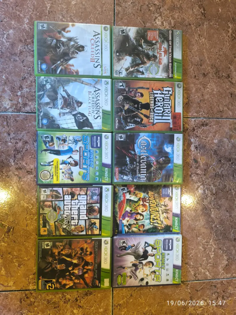 10 juegos xbox 360