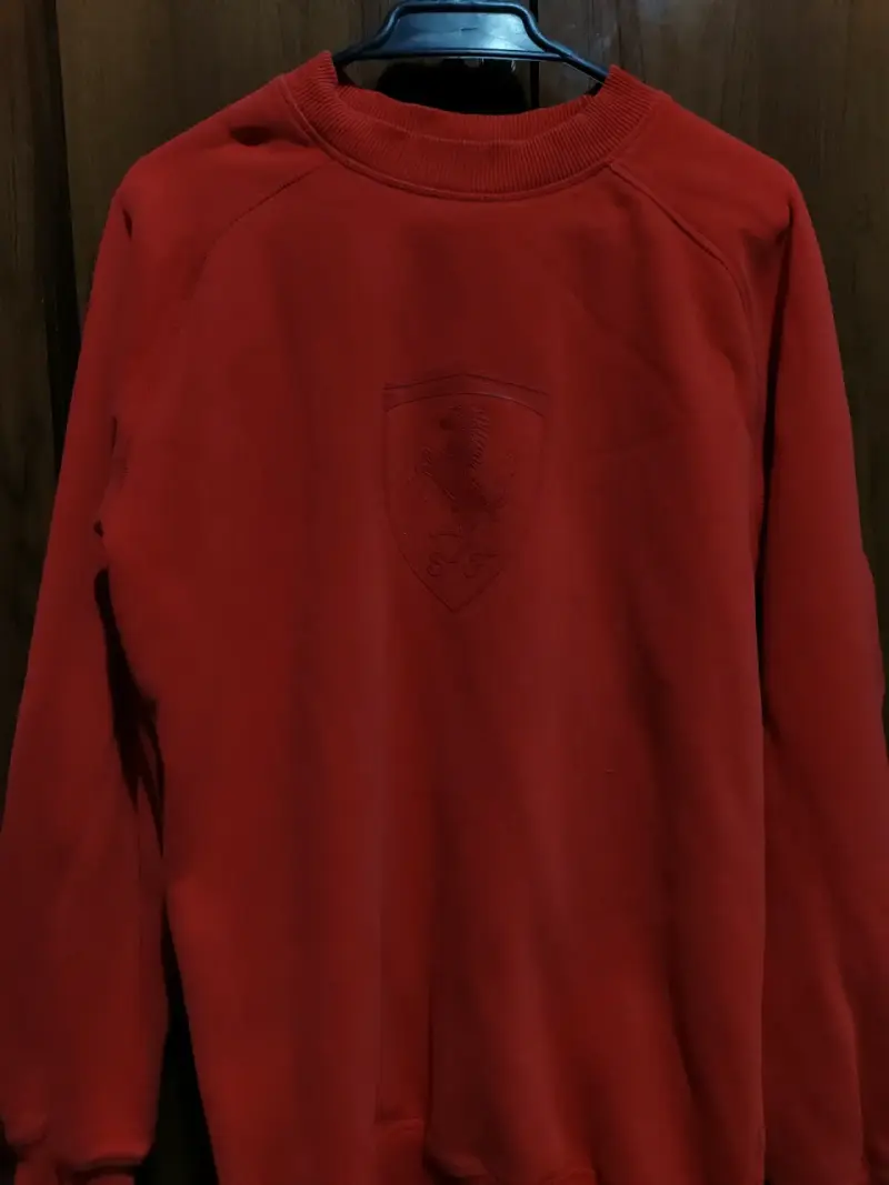 Poleron Ferrari puma rojo - 3