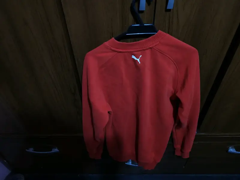 Poleron Ferrari puma rojo - 4