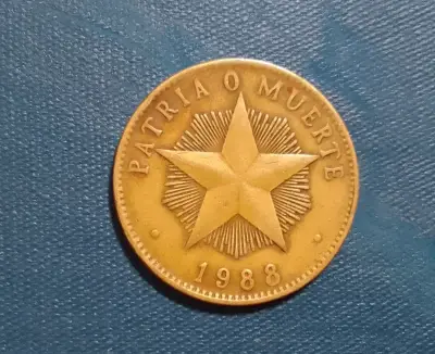 Moneda de Cuba 1 peso 1988 - miniatura 1
