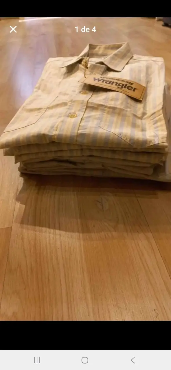 Camisa vintage wrangler nueva - 1