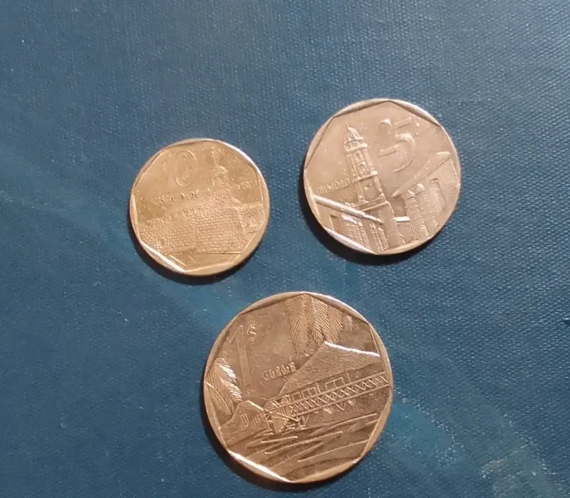 Monedas de Cuba serie peso convertible 1994 - 1