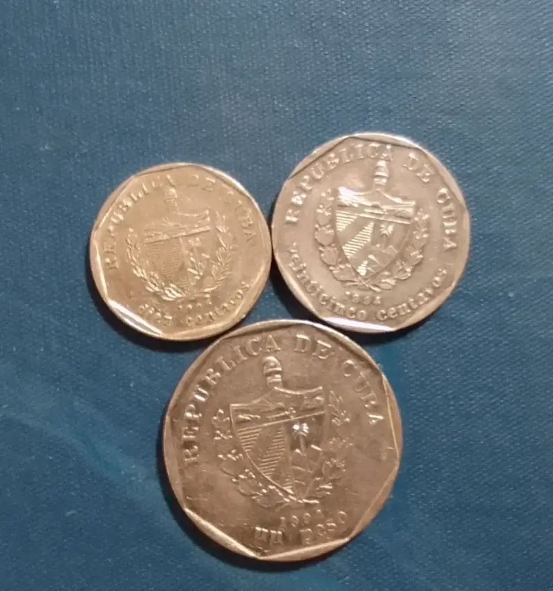 Monedas de Cuba serie peso convertible 1994 - 2