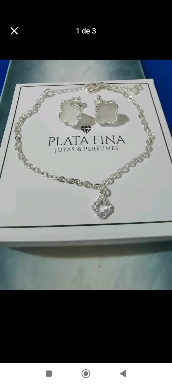 Conjunto plata