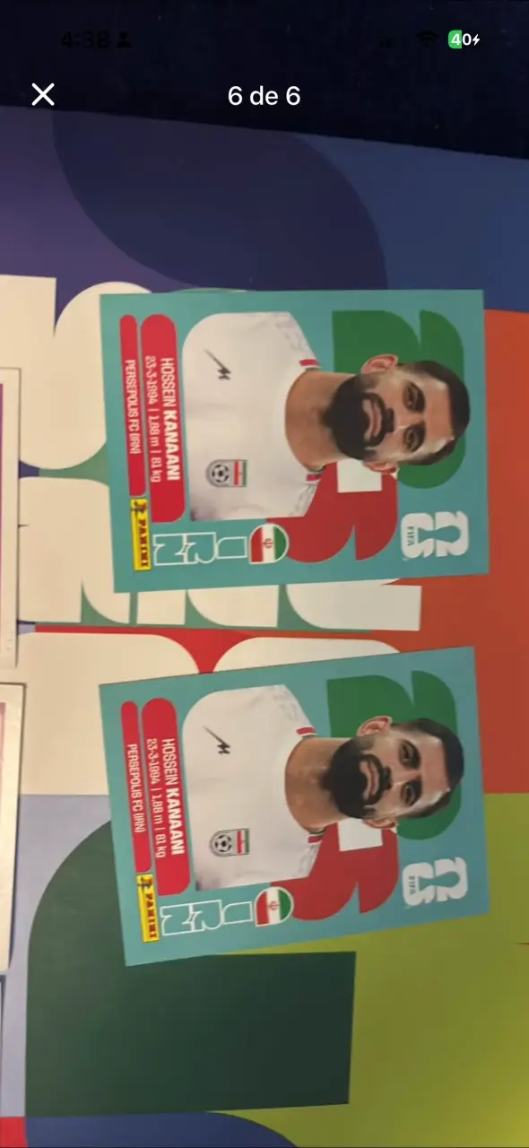 Láminas del mundial - 1