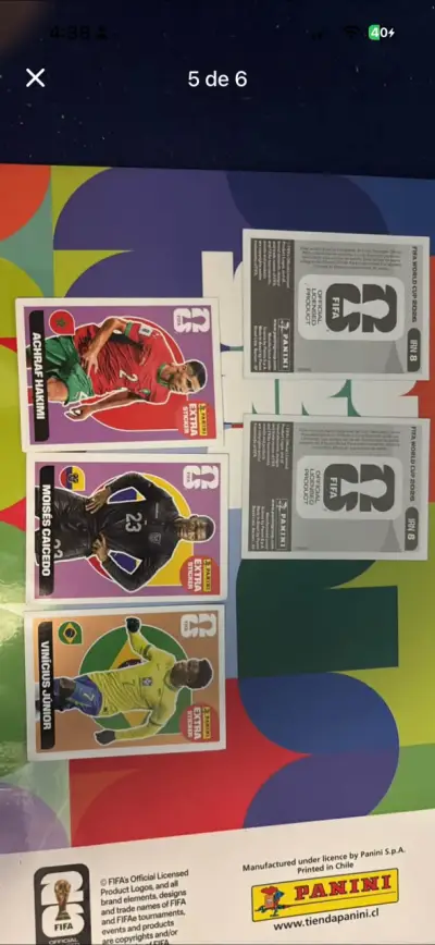Láminas del mundial - miniatura 3