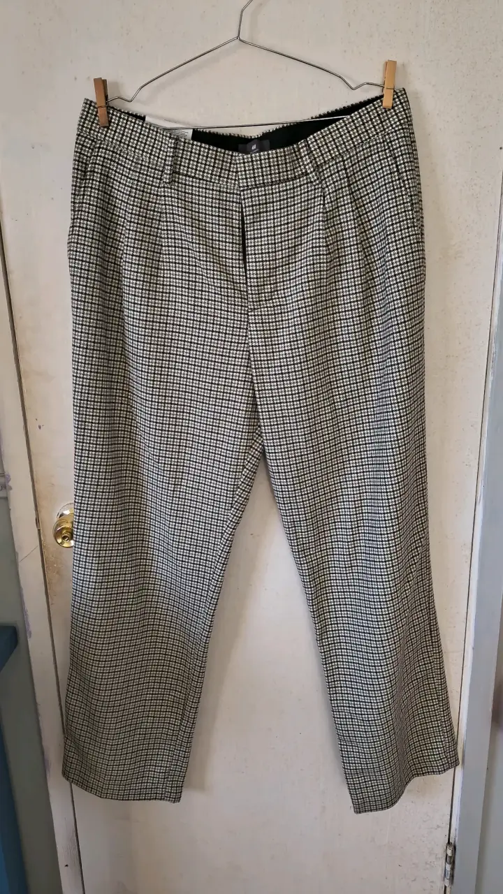 Pantalones de Vestir H&M – Cuadros Houndstooth - 1