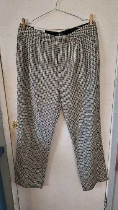 Pantalones de Vestir H&M – Cuadros Houndstooth - miniatura 1