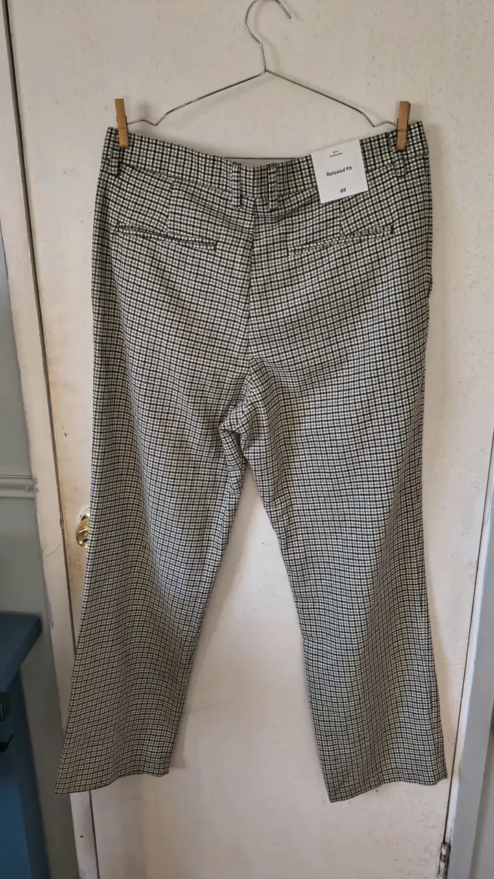Pantalones de Vestir H&M – Cuadros Houndstooth - 2