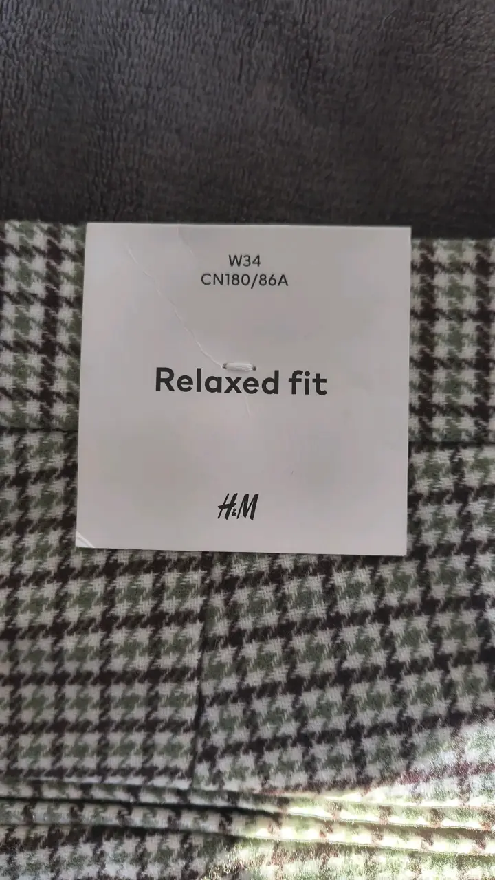 Pantalones de Vestir H&M – Cuadros Houndstooth - 4