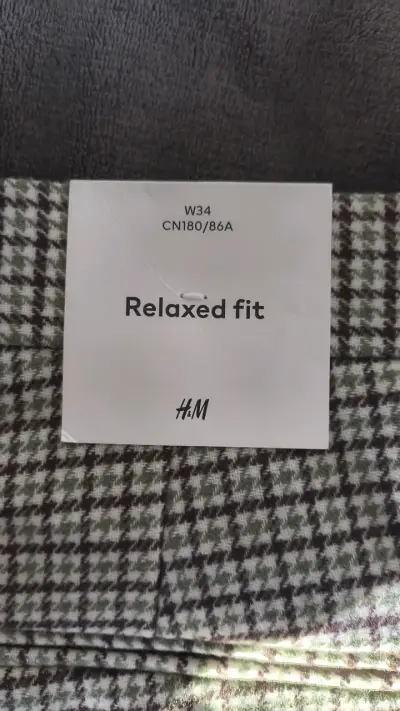 Pantalones de Vestir H&M – Cuadros Houndstooth - miniatura 4