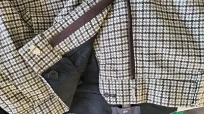 Pantalones de Vestir H&M – Cuadros Houndstooth - miniatura 5