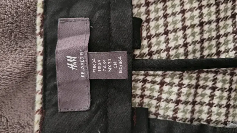 Pantalones de Vestir H&M – Cuadros Houndstooth - 6