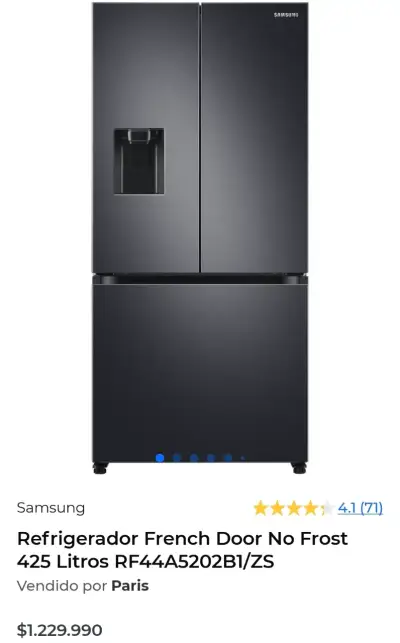 Refigerador samsung no frost 425lt - miniatura 3