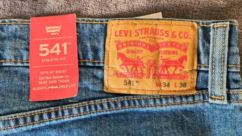 Levi's 541 Athletic Fit Jeans – W34 L30 - 3