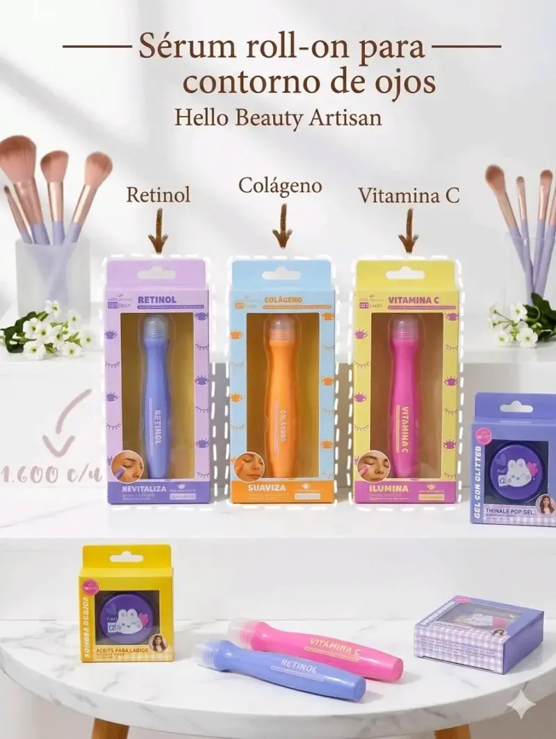 Serum en roll-on para ojeras