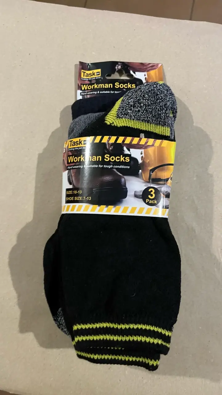 Tripack Calcetines Térmicos Work Hombre