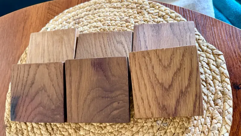 Posavasos de madera roble - 4
