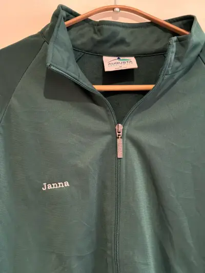 Chaqueta deportiva verde con rayas - miniatura 2