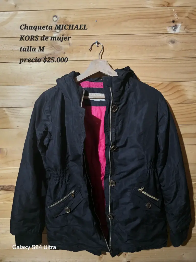 Chaqueta negra Michael Kors mujer