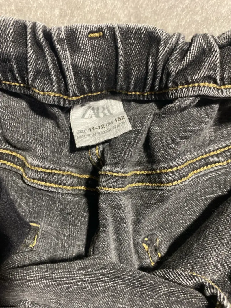Jeans gris elásticos para niño - 3
