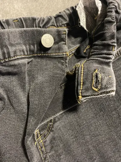Jeans gris elásticos para niño - miniatura 4