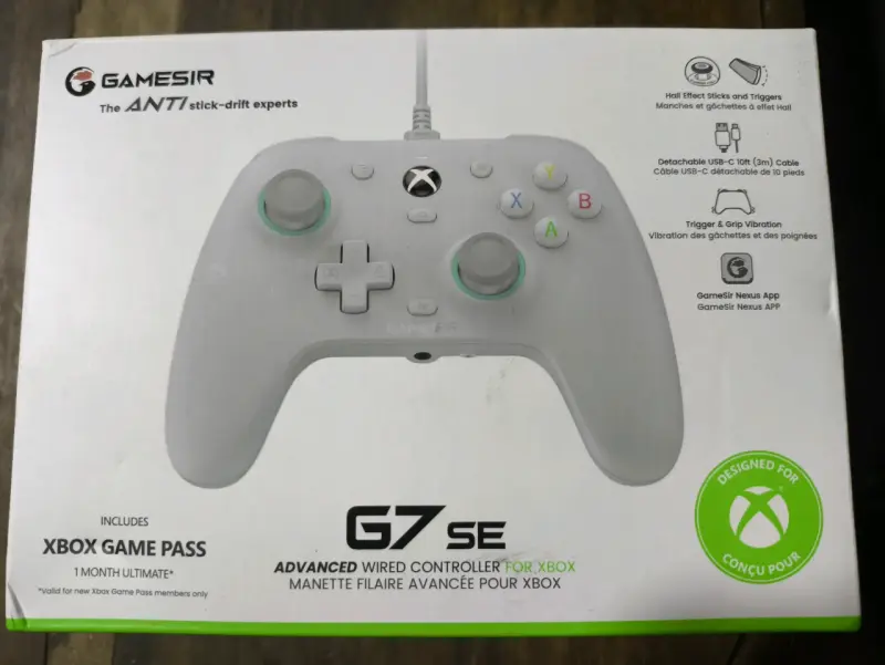 Controlador alámbrico GameSir G7 SE Xbox - 1
