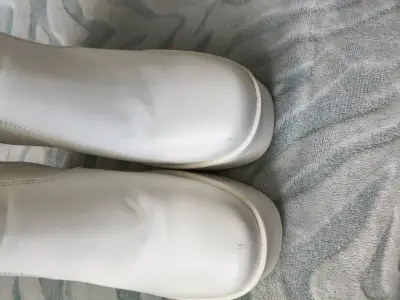 Botines blancos de plataforma - miniatura 3
