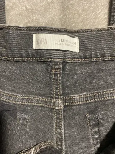 Jeans negros Zara niño - miniatura 2