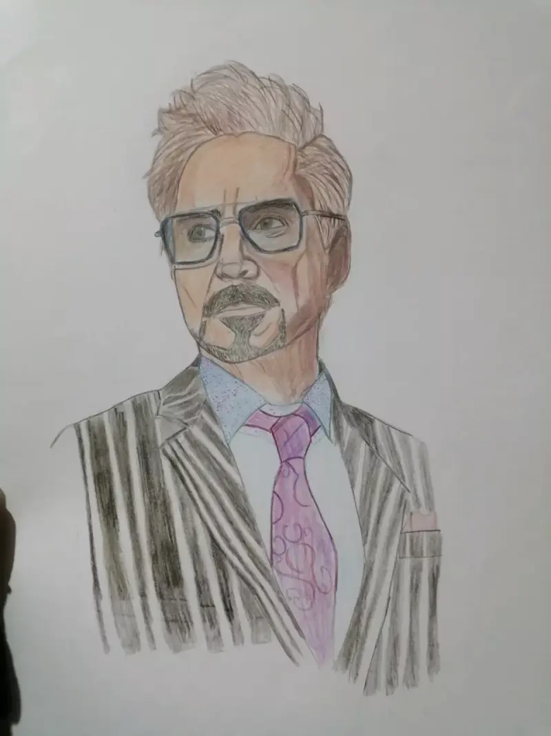 Robert Downey jr. Dibujo