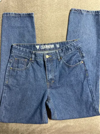 Jeans azules Federation talla 16 - miniatura 1