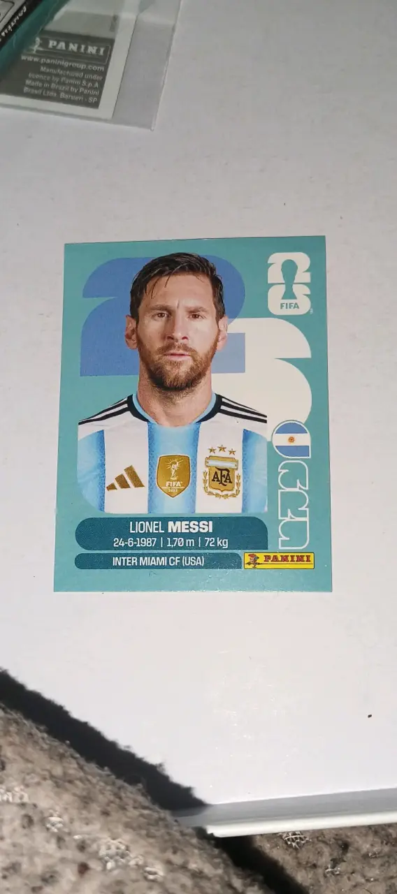 Sticker Panini Lionel Messi - 4