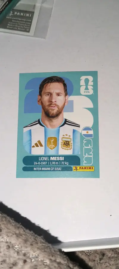 Sticker Panini Lionel Messi - miniatura 4