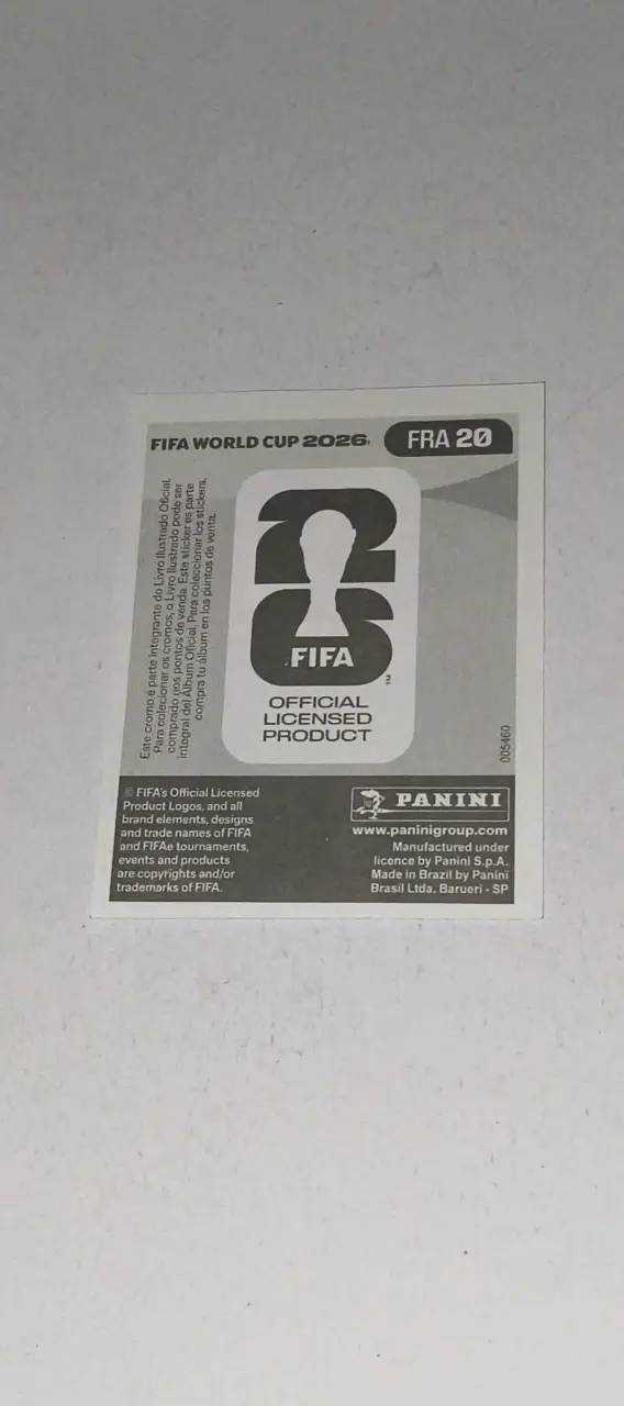 Kylian Mbappé sticker panini FIFA 2026 - 4