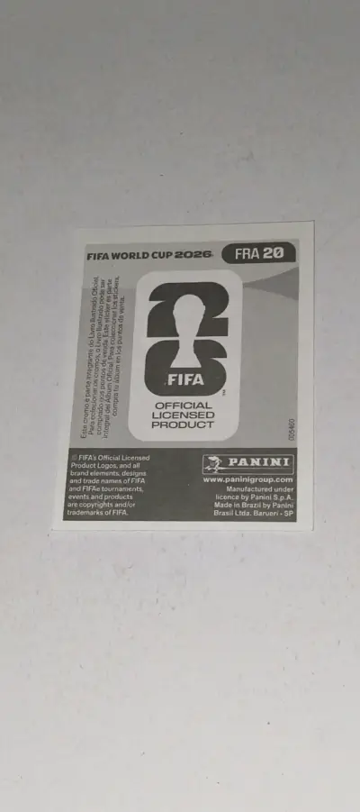 Kylian Mbappé sticker panini FIFA 2026 - miniatura 4