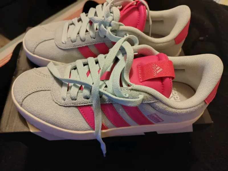 Zapatillas Adidas rosa pastel - 1