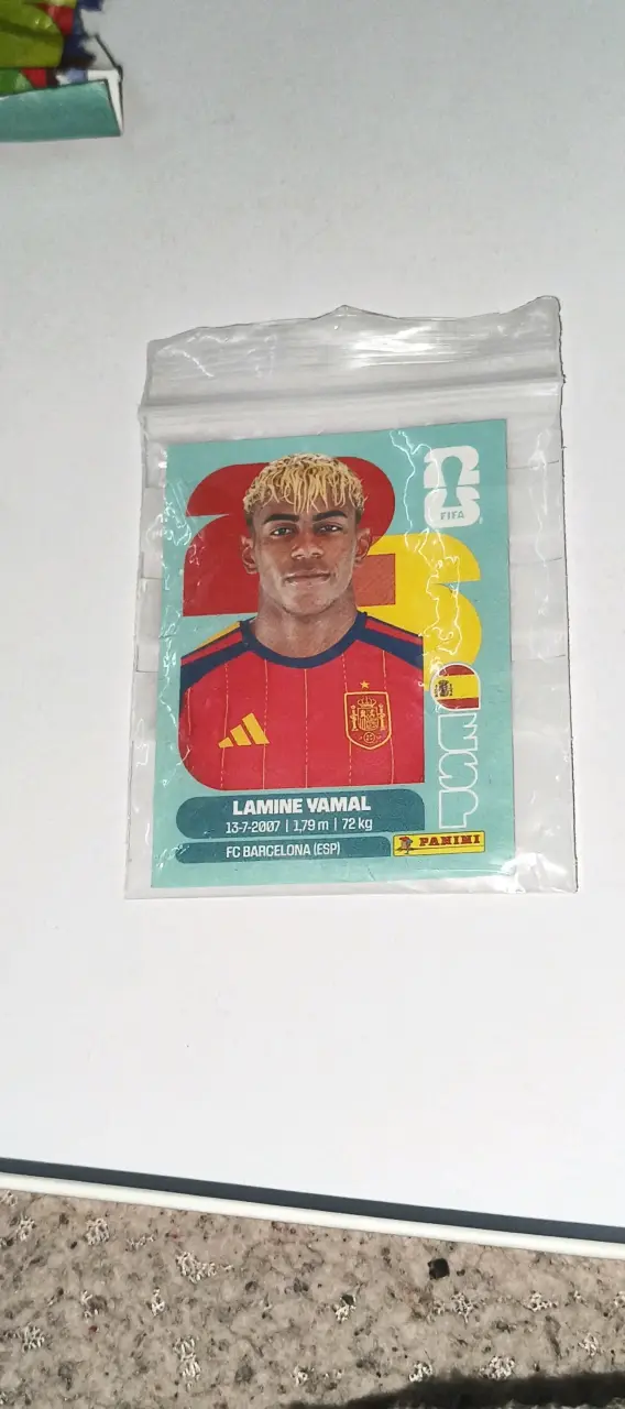 Lamine yamal Lámina Panini FIFA 2026 - 1