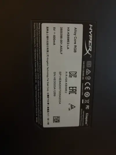 HyperX Alloy Core RGB - miniatura 4
