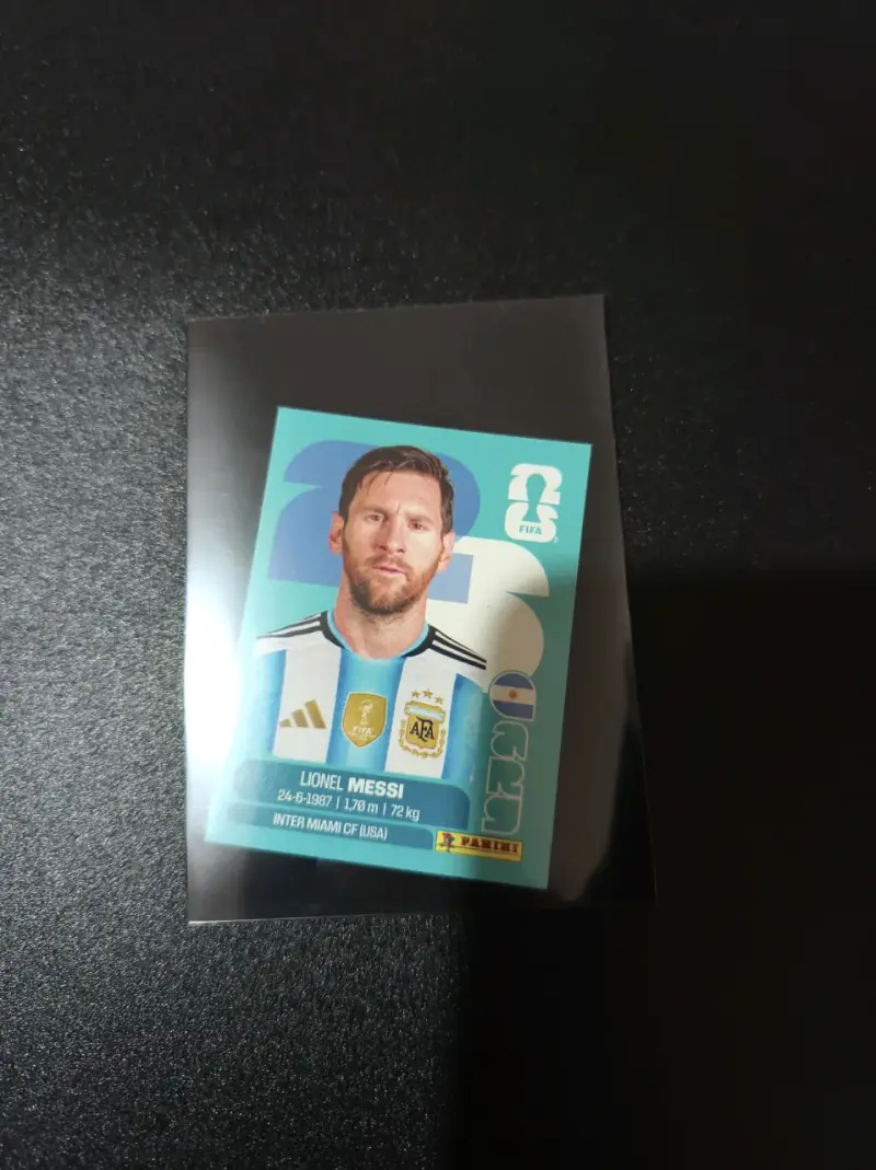 Lámina FIFA Lionel Messi