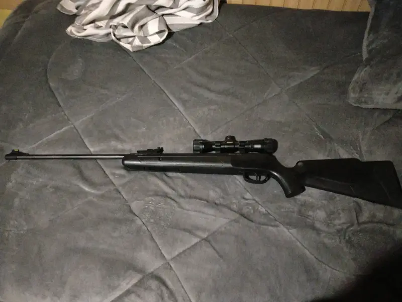 Rifle de aire comprimido con mira - 1