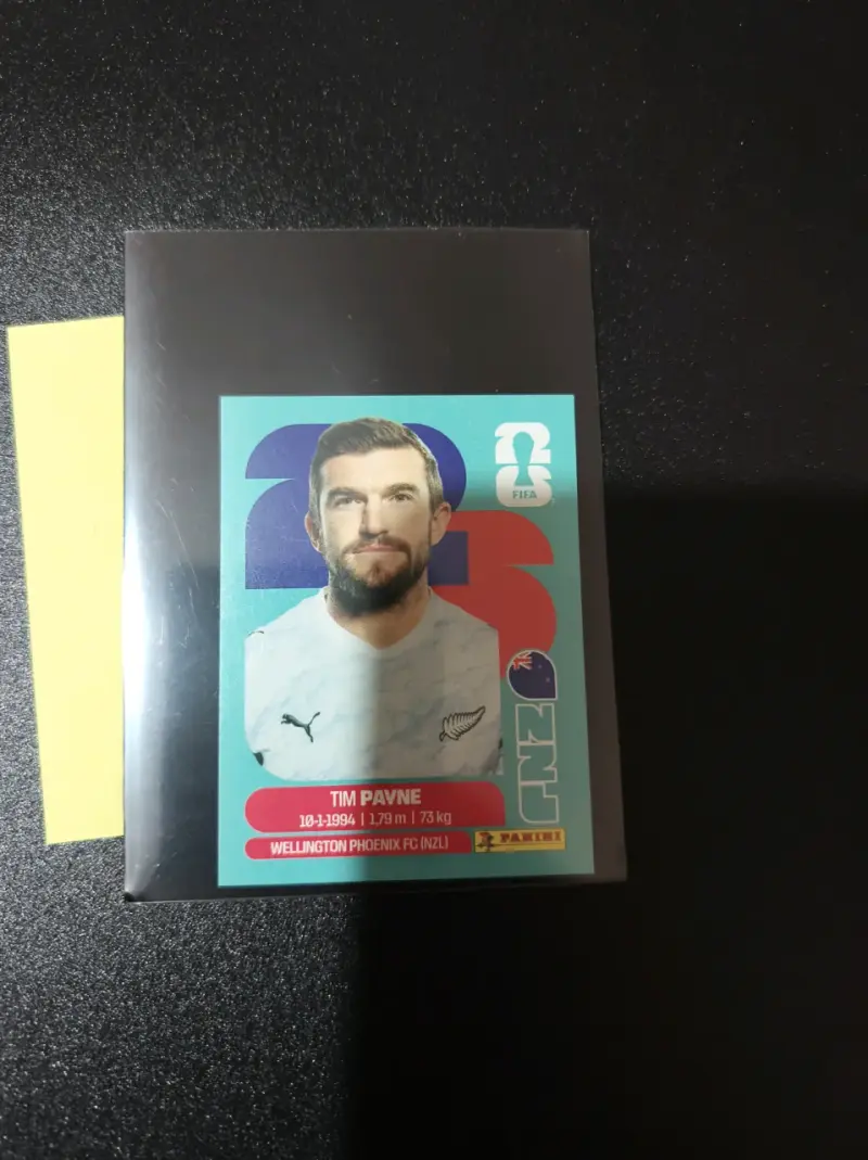 Lámina FIFA Tim Payne